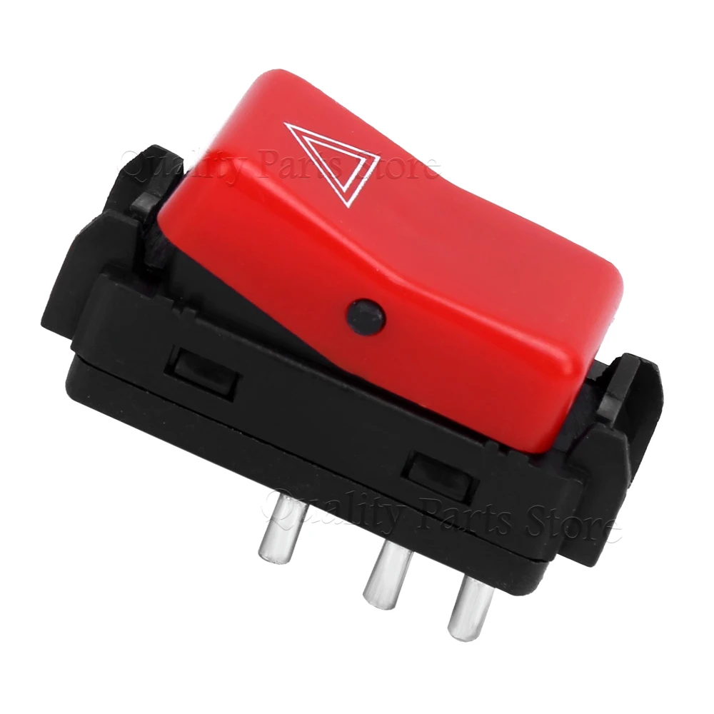 1PC New For Mercedes-Benz W124 W201 W202 W126 Car Power Warning Hazard Light Emergency Flasher Switch 1248200110