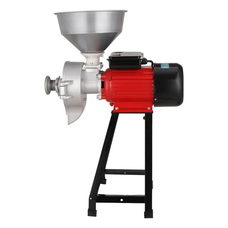 Commercial Electric Four Mill Dry Food Chili Black Pepper Rice Wheat Maize Grain Corn Grinder Grinding Milling Crushing Machine