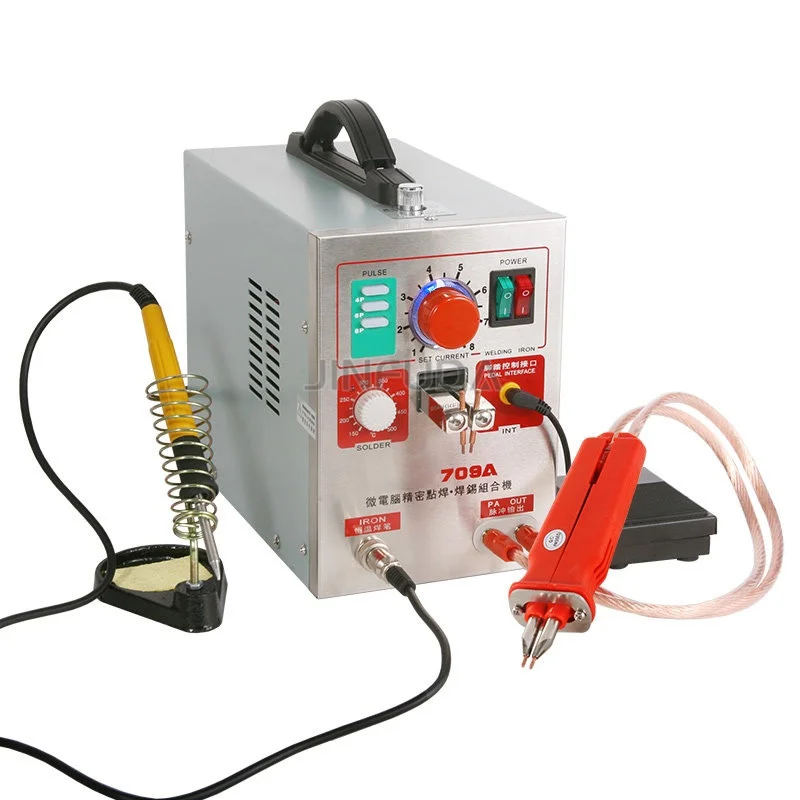 Lithium Ion Battery Spot Welding Machine Handheld Nickel Strip Welder 18650 Cell Repair Assembly Equipment Portable Welder