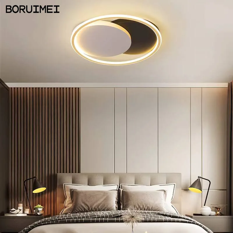 Modern Celling LED Lighting 32W 40W 26W 30W Panel Ceiling For Living Room Bedroom Kitchen Indoor Warm White Dimmable With Remote