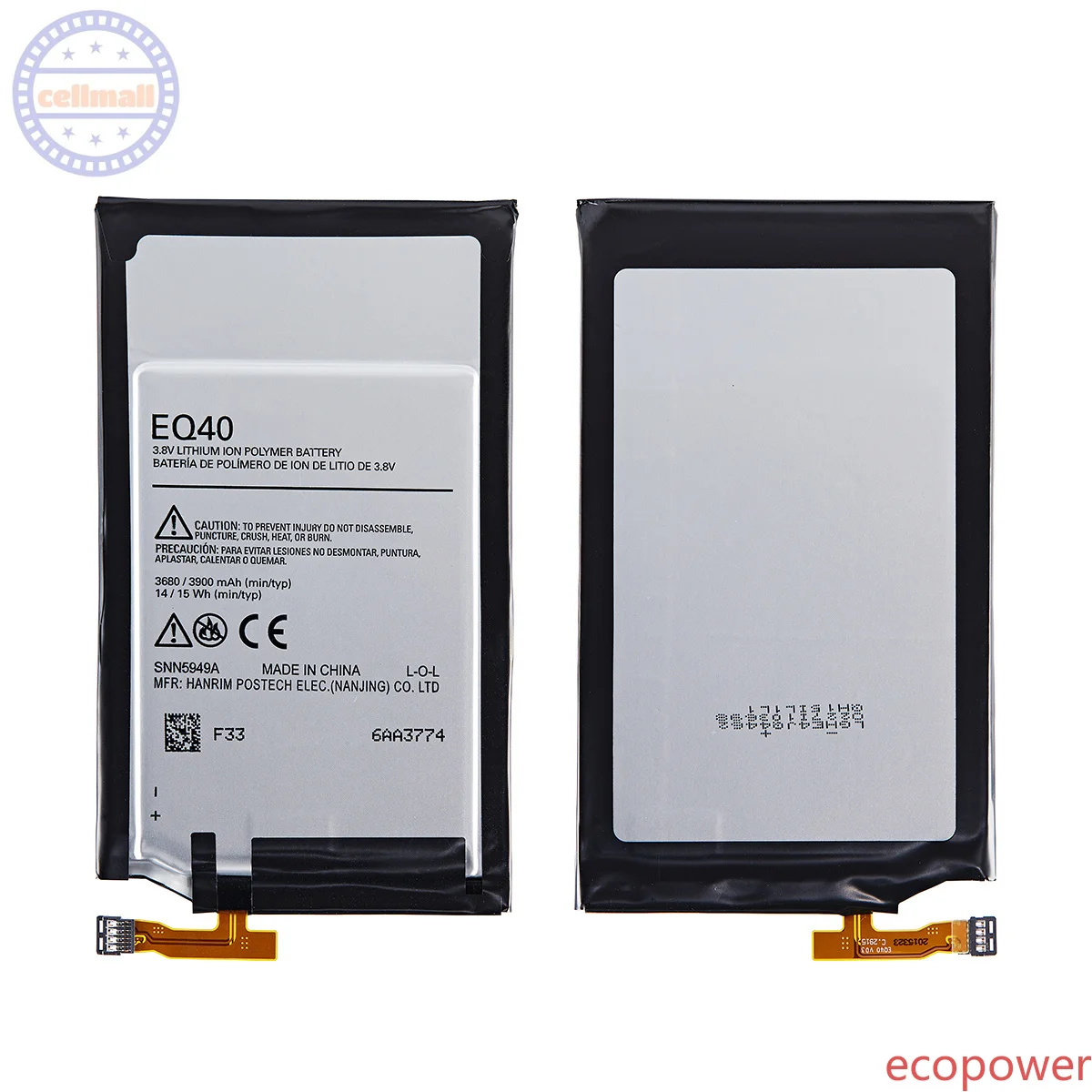 Brand New Battery EQ40 FB55 For Motorola Moto Droid Turbo XT1225 XT1254 XT885 XT928 2 XT1585 XT1581 XT1580 /Moto X Force+Tools