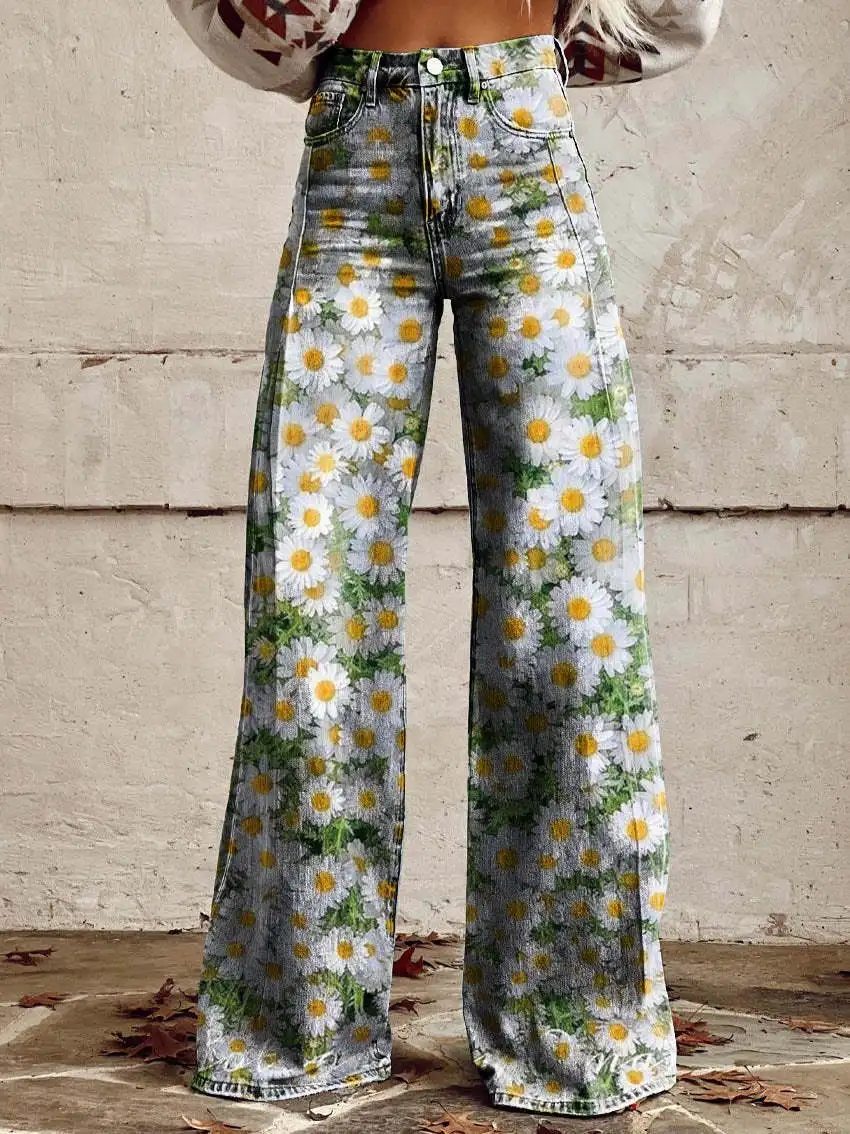 

The newly popular women's summer pants, fashionable, large size, women's casual pants, similar to skinny, wide-leg pants