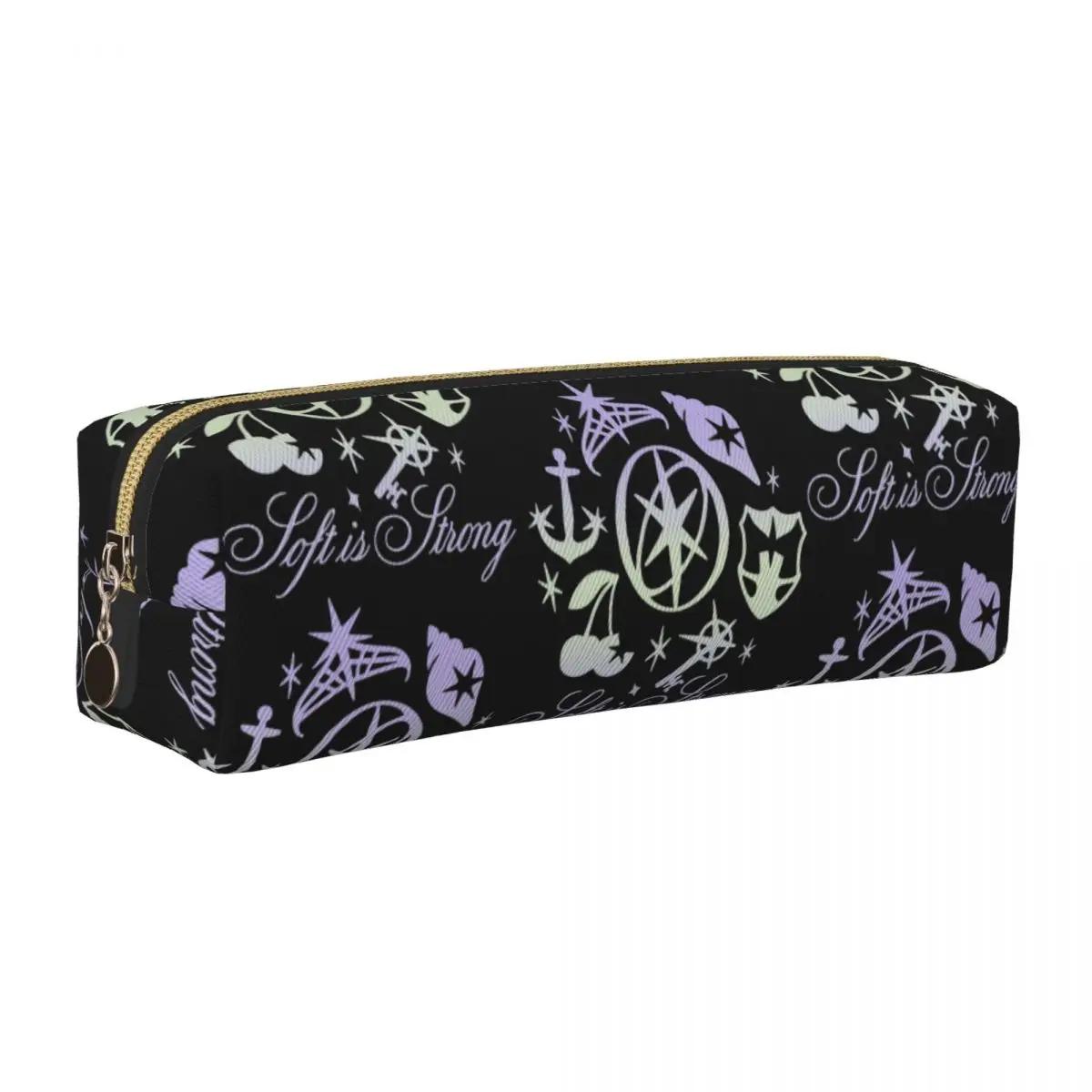 Estuches de lápices creativos Katseye Merch Sad, estuches de lápices de música Pop, caja de bolígrafos para niña y niño, bolsas de lápices, papelería cosmética de oficina