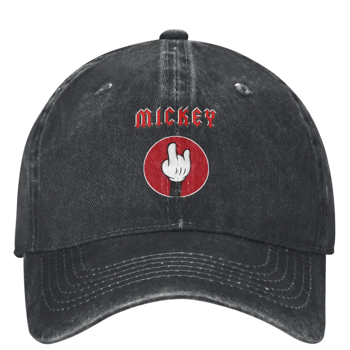 Mickey Rock Design With Matching Minnie Available Baseball Cap Couple Women Visors Trucker Dad Hat Summer Trendy Baseball Caps