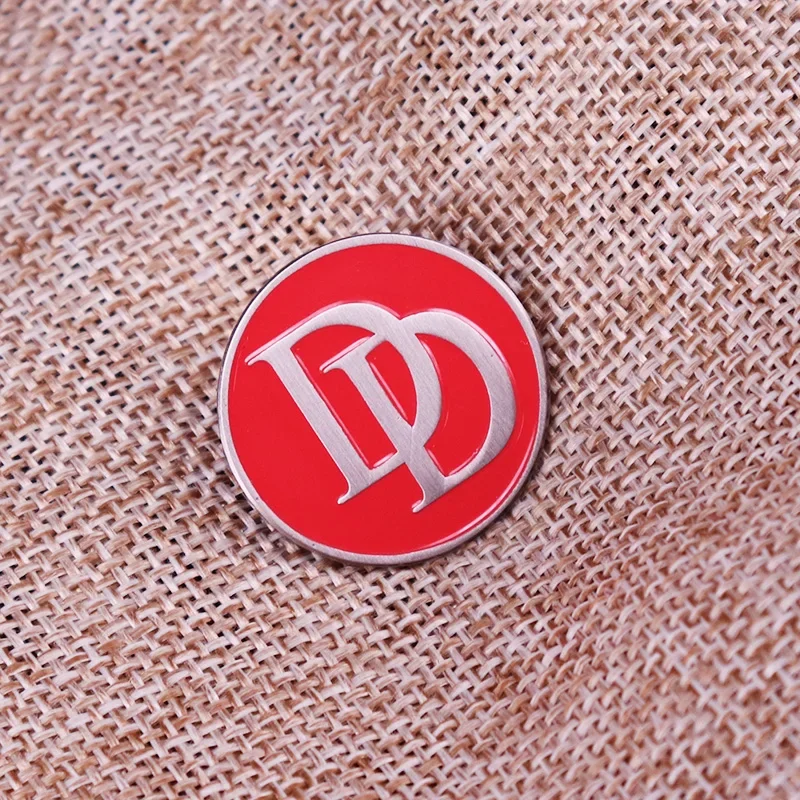 دارديفيل-شعار شارة الخيال فيلم المينا دبوس هزلي دبوس قبعة ظهره الديكور #5