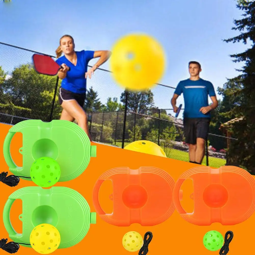 

Тренировочный пиклет Pickleball, Соло-тренировка с 40 отверстиями, для тренировок по теннису