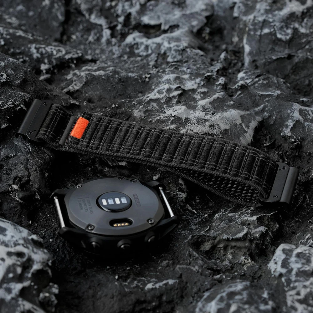 22 مللي متر 26 مللي متر الفرقة ل Garmin Fenix 8 7 Pro 7S 6X 6 5X 5Plus Venu 3 4 غريزة 3 47 43 النايلون سوار ساعة كوريا Forerunner حزام #5