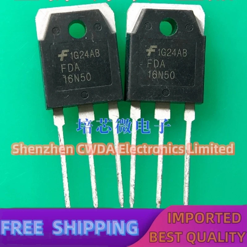 10PCS-20PCS  FDA16N50  TO-3P 16A/500V In Stock Can Be Purchased