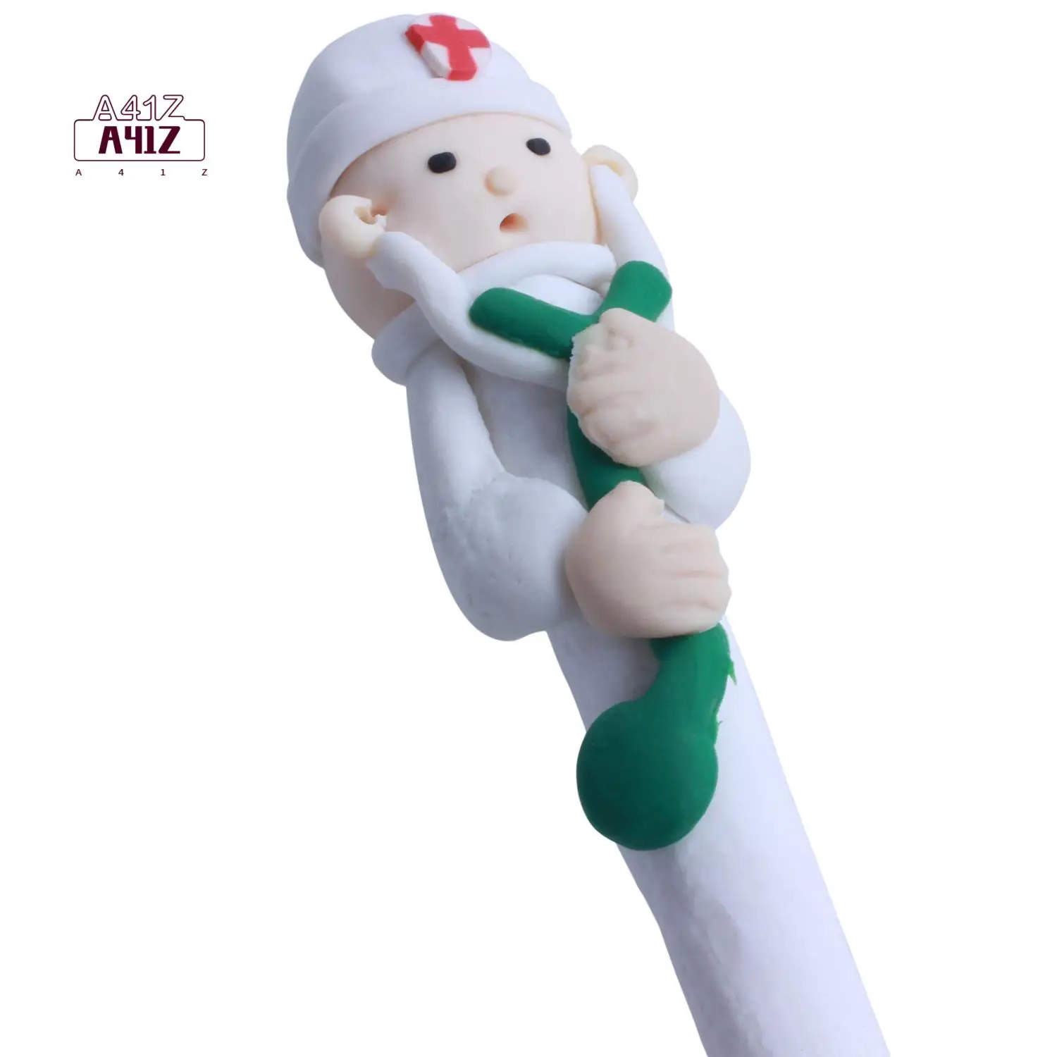 

A41Z-12Pcs Cartoon Nurse Style Ballpoint Pens Nurse Gift Christmas Gift For School Family Office Kids