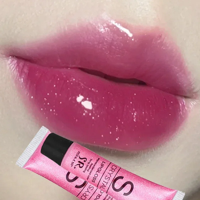 Lápiz labial con brillo nacarado, 12 colores, brillo de labios hidratante, líquido nutritivo, maquillaje cosmético impermeable