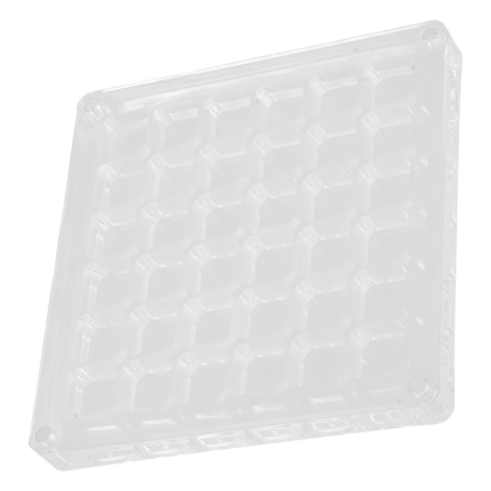 

Acrylic Drill Box Beads Storage Organizer Seashell Display Case Clear Jewelry Container Transparent Acrylic Boxes for Nail Art