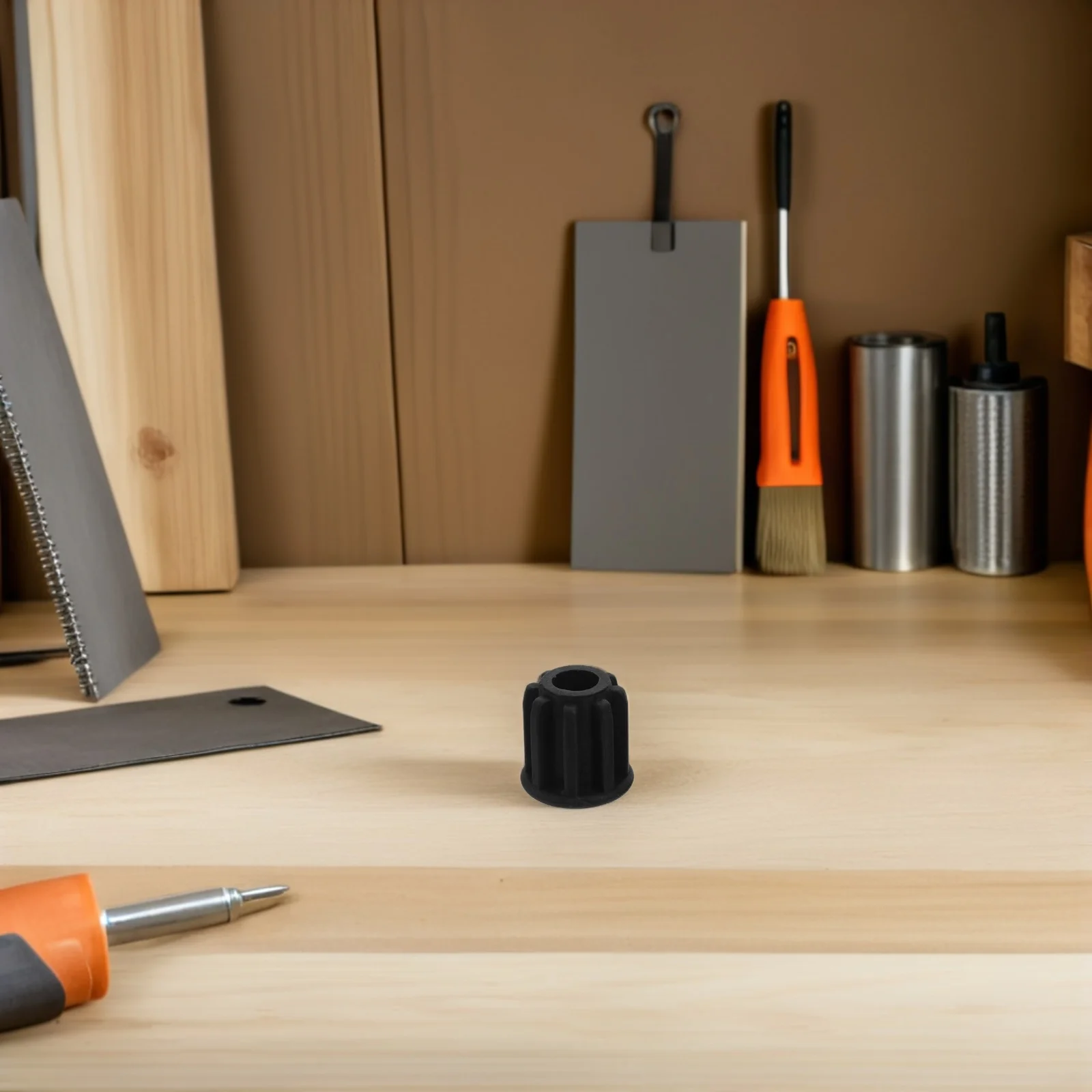 

30Pcs Office Chair Caster Sleeve Inserts Black Plastic Durable Furniture Leg End Caps Anti-Slip Nonskid Pads Floor Protection