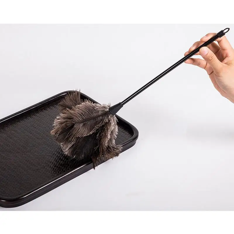 Mini Dust Duster Ostrich Soft Delicate Comfortable Touch Feather Duster Home Living Room Cleaning Tools