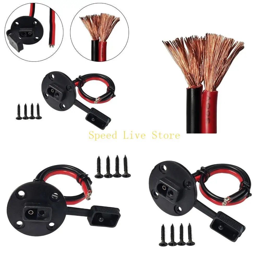 

547C Power Solar Panel Connector 12AWG SAE Cable for Solar Generator Battery
