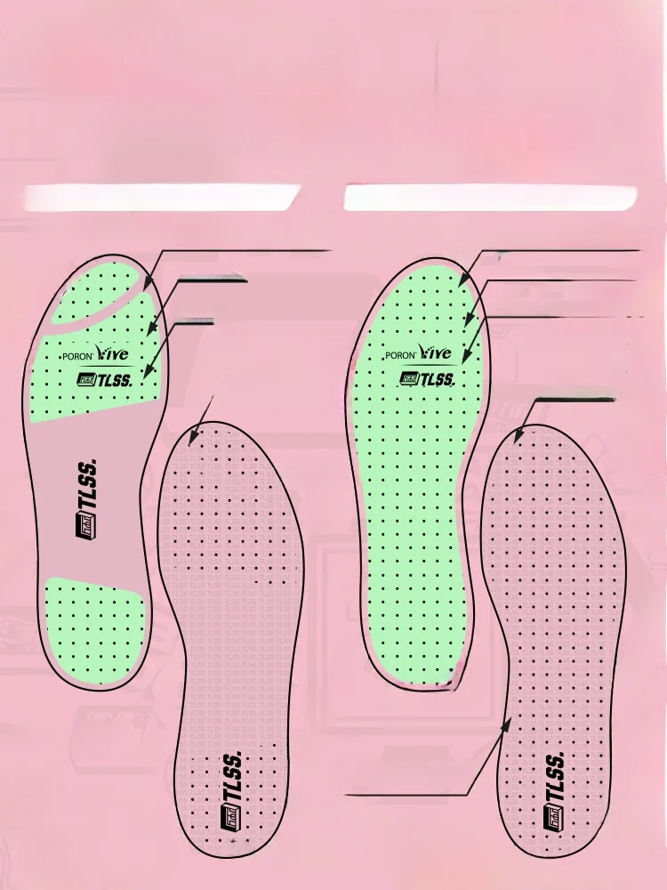 

TLSS Fooall Baskeall Sos Poron o впитывающие противоскользящие дышащие спортивные стельки для мужчин и женщин, подушечки для бега oes