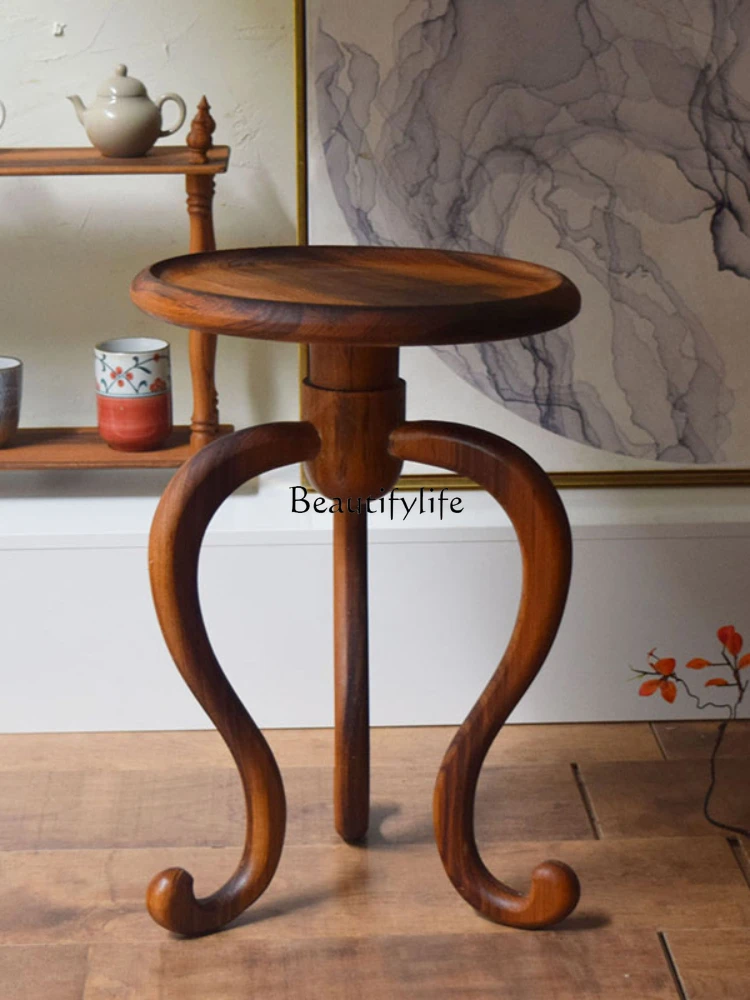 Side Table Imported Teak Whole Wood Corner Table Sofa House Silent Wind