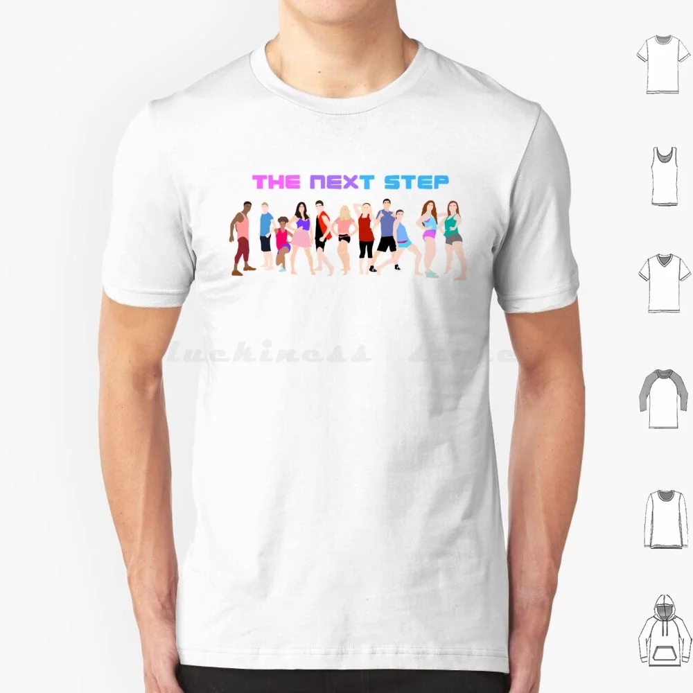 The Next Step Main Theme T Shirt Cotton Men Women Diy Print Thenextstep Atroupe Dance Toronto Nextstep Jiley Giselle Michelle