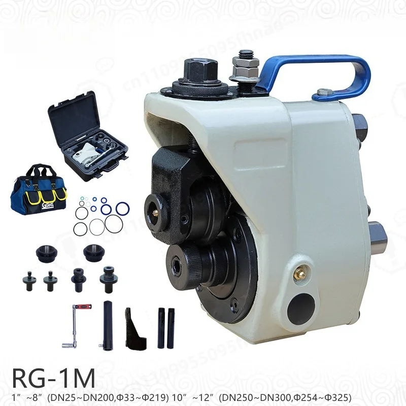 RG 1M Manual Roll Grooving Machine Assembly 1 12 DN25 DN300 Steel Pipe Groover Spare Component