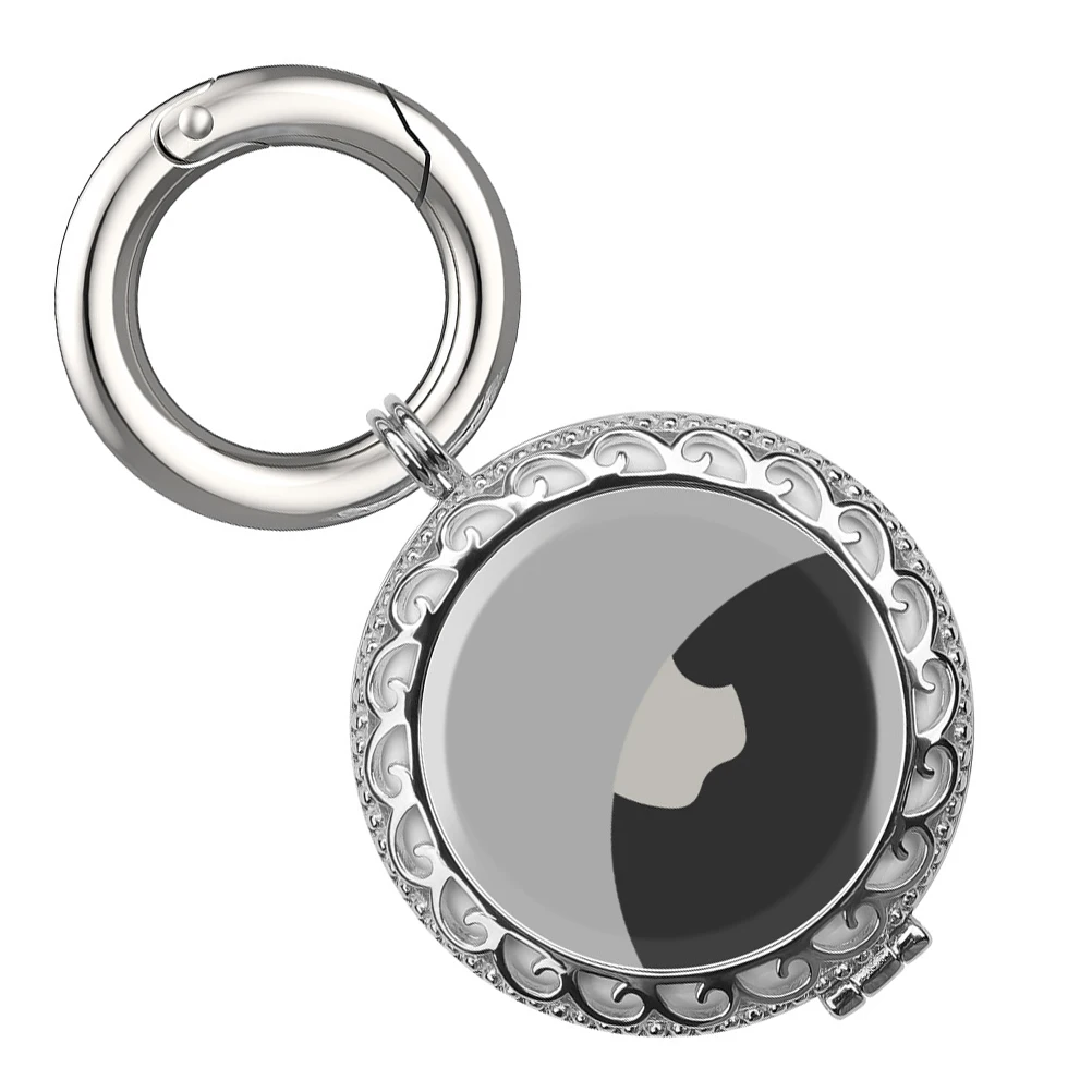 

Copper Alloy Case Durable Protective Cover For Keychain Tracker Simple Design Anti Scratch Easy Install Premium Material