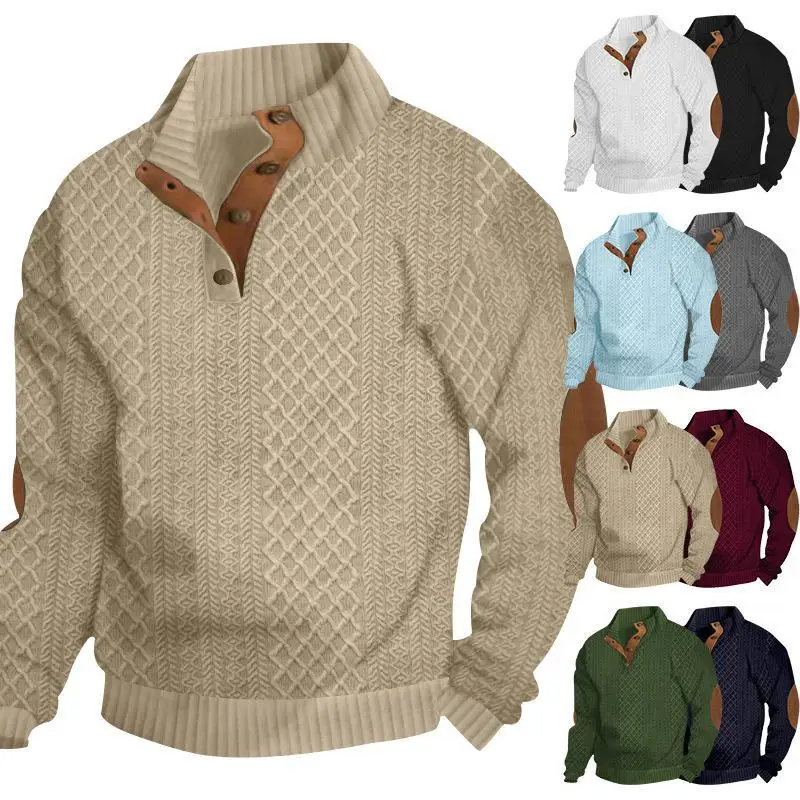

Heavy Jacquard Men's Hoodie Embroidered Sweatshirt Comfortable Fit Spring Summer Autumn Fashion Casual Streetwear