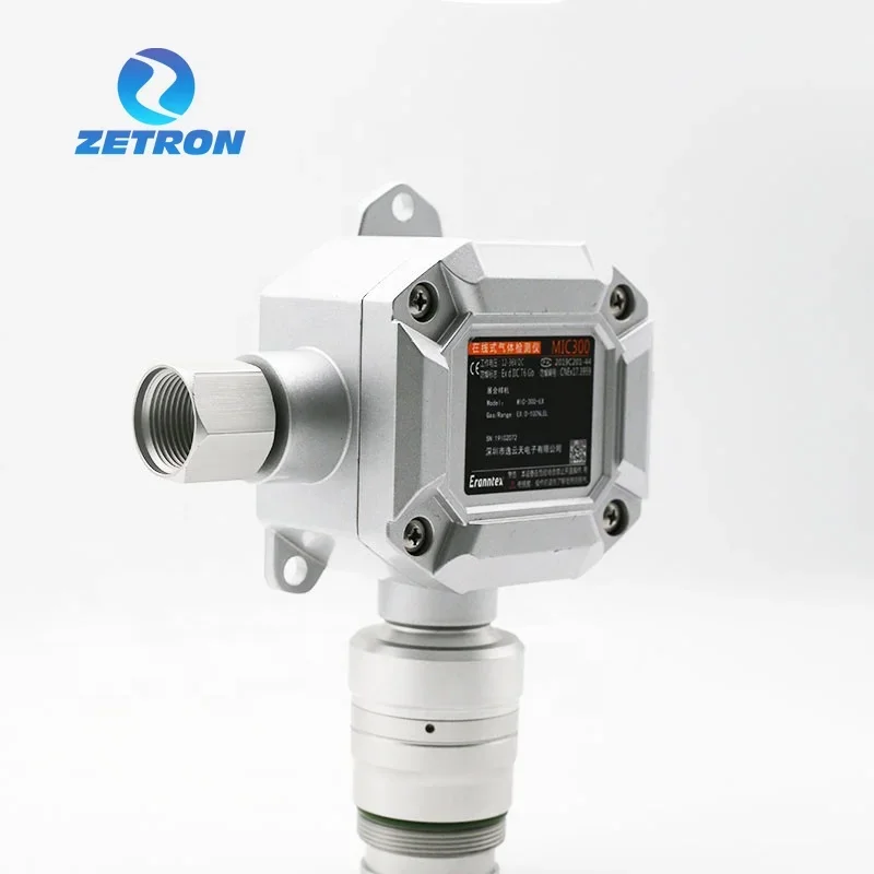 

2025 hot sale ZETRON MIC300-Fixed Gas Analyzer for Carbon Monoxide Oxygen Depletion Carbon Dioxide Ammonia LEL EX H2S NH3 With M