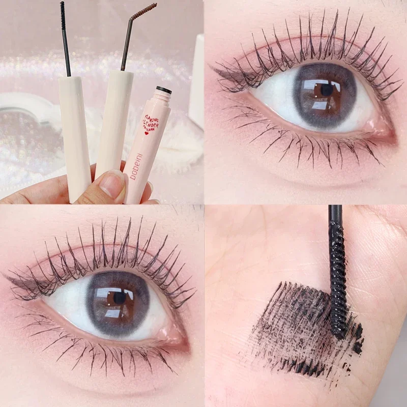 Mascara d'extension de cils, maquillage, brosse ultra-fine, imperméable, durable, séchage rapide 256, allongement des cils, noir, marron, outil