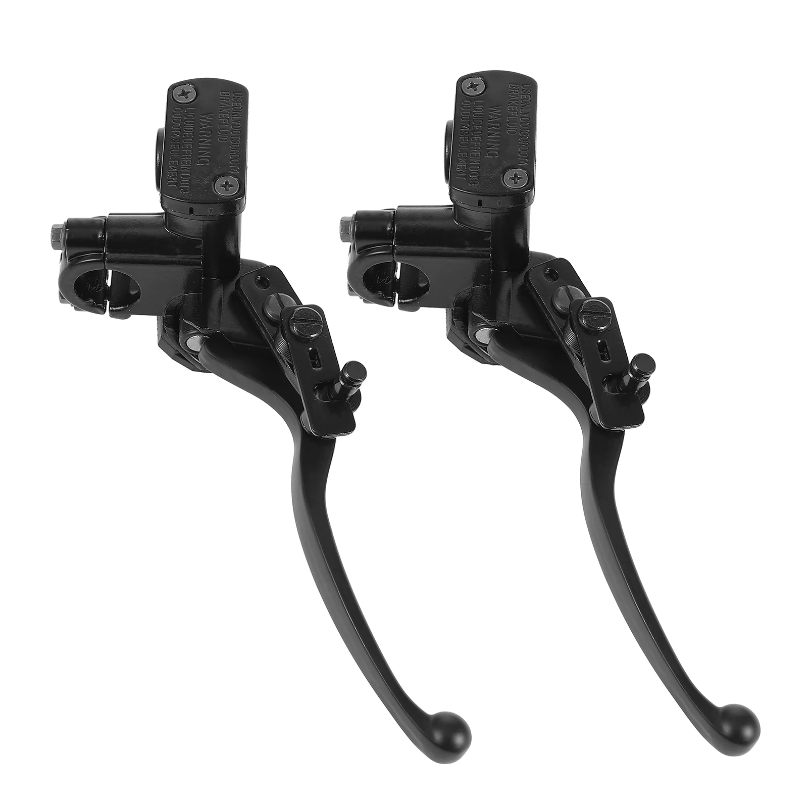 

2pcs Front Brake Lever Handlebar Hydraulic Cylinder for ATV Motorcycle Durable Corrosion-Resistant Easy Installation
