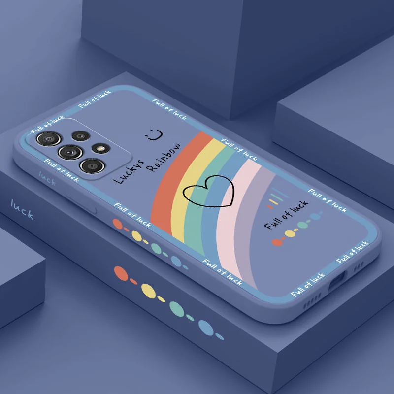 

Rainbow Heart Case For Samsung A16 A06 A54 A34 A24 A14 A15 A25 A35 A55 A73 A53 A33 A23 A13 A03S A72 A52 A52S A32 A12 A22 4G 5G