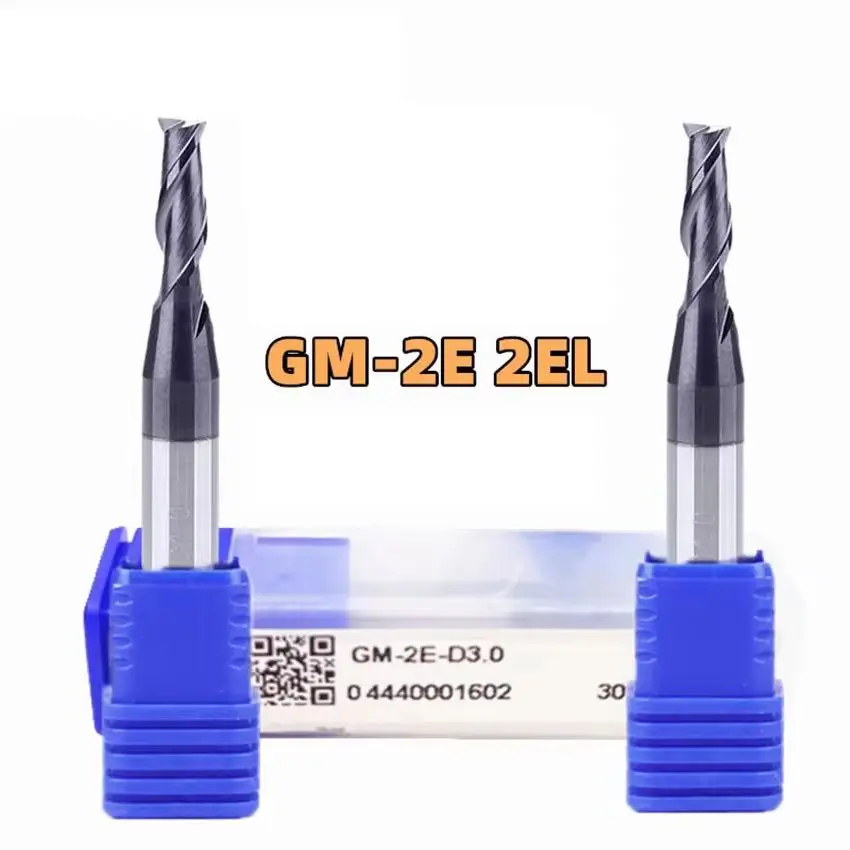 

ZCC.CT GM-2E-D1.0S/GM-2E-D1.5S/GM-2E-D2.0S/GM-2E-D2.5S/GM-2E-D3.0S/GM-2E-D4.0S GM-2E Двухзубые плоские концевые фрезы 1 шт./кор.