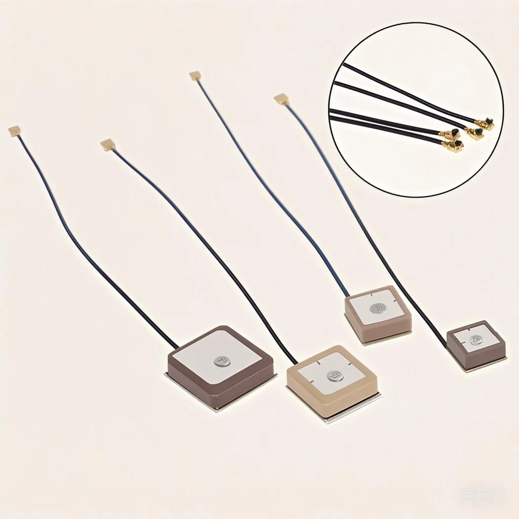 28DB GPS Antenne IPX Connector Voor IOT M2M LORA High Gain GPS Antenne Keramische Patch Interne 3V-5V DC 10mA internal GPS