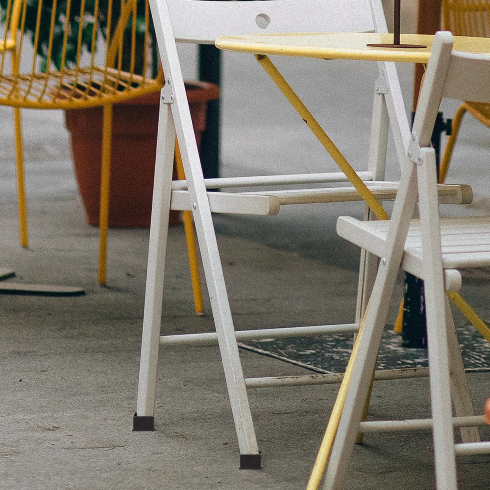 

20Pcs Chair Leg Covers Square Furniture Feet Covers Non-Slip Floor Protectors for Chair Table Legs Furniture Leg Feet Cover