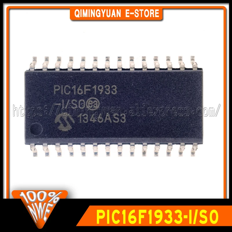 1~100PCS/LOT PIC16F1933-I/SO PIC16F1933T-I/SO  PIC16F1933 SOP28 100% New Original In Stock