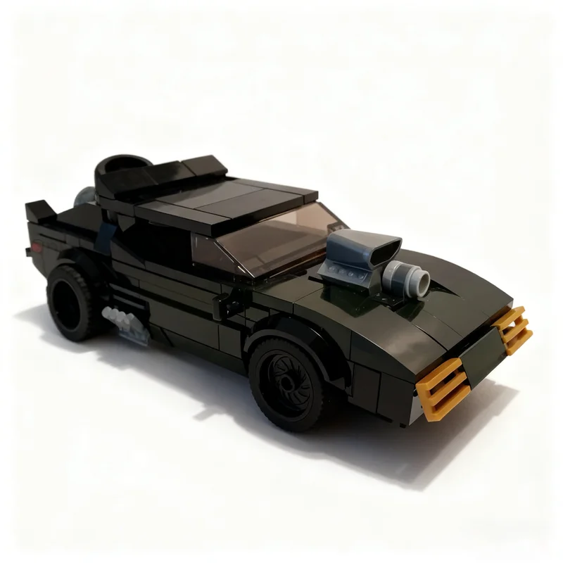295pcs MOC Cars Road Warrior Mad Max Interceptor Model Building Blocks Construction Christmas Gift Toys Education Brick Birthday