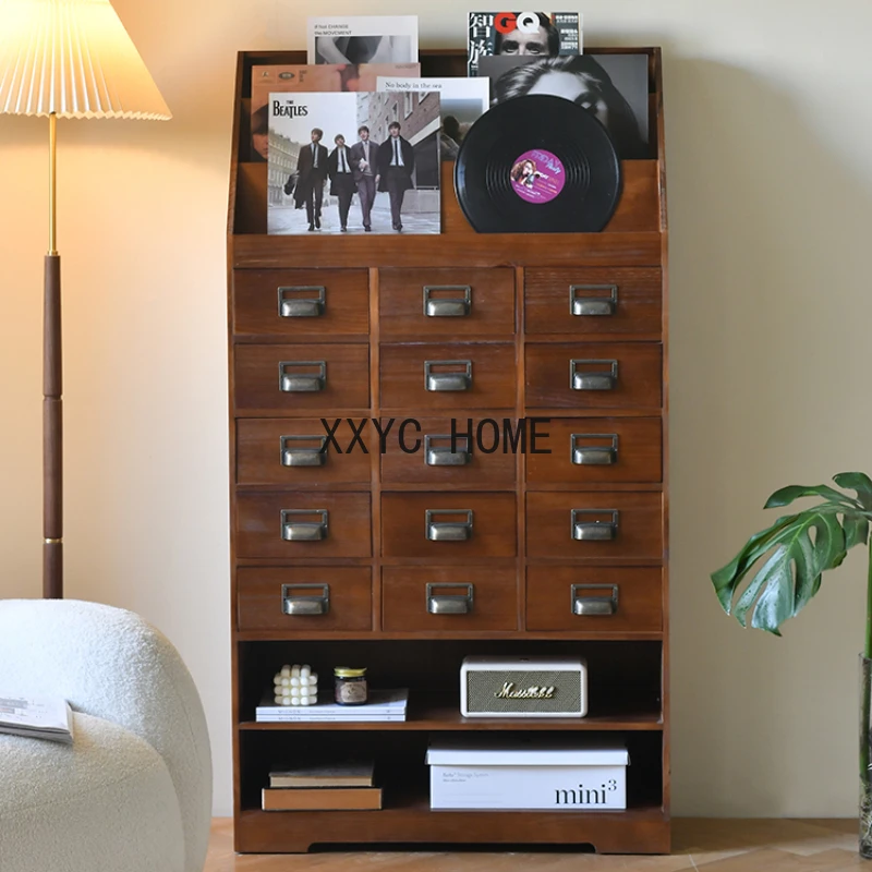 Display Organizer Cabinets Morden Storage Wooden Home Entrance Cabinet Showcases Drawers Cajonera Corner Furniture