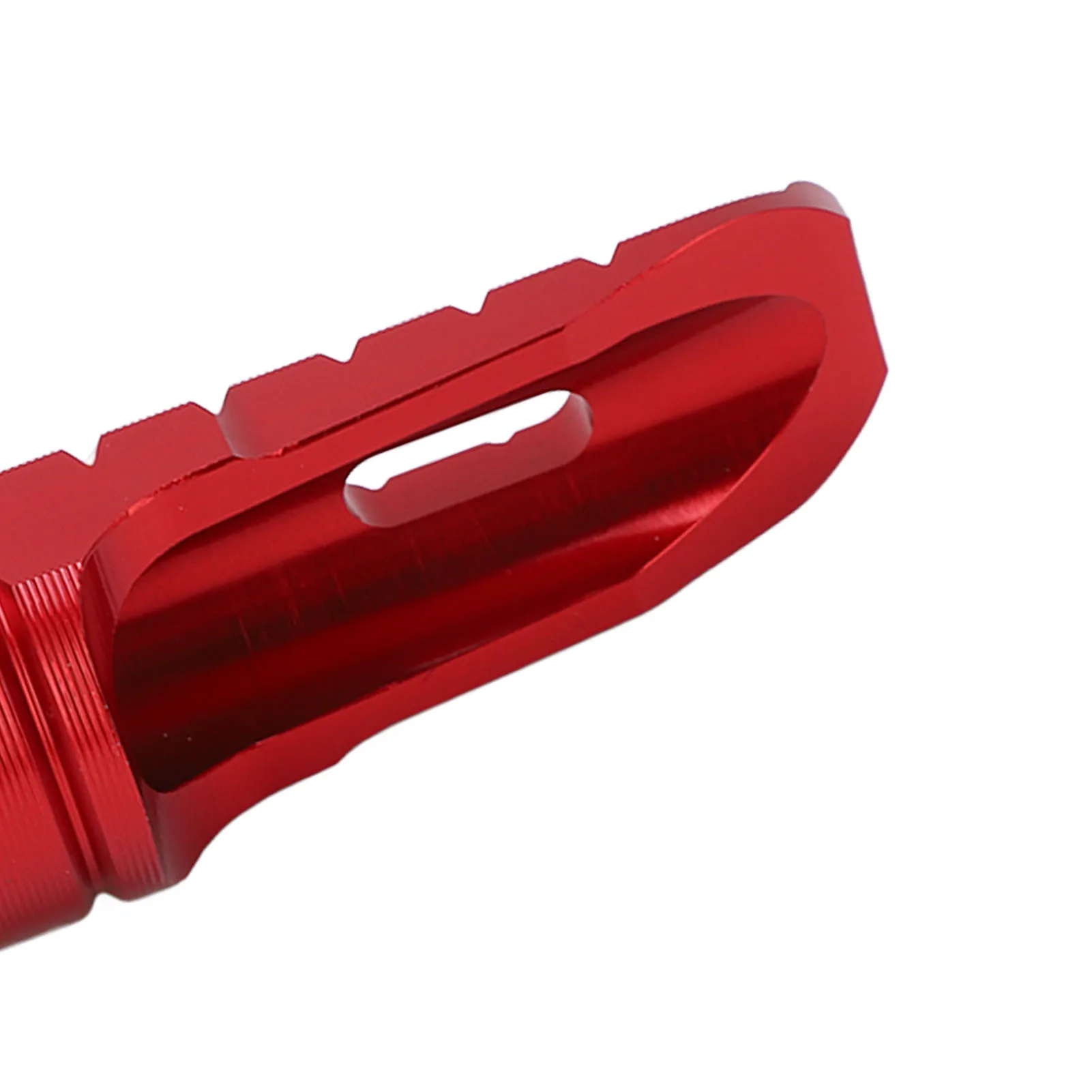 2pcs Motorcycle Front Footpeg Motorbike Foot Pedal Rustproof Antioxidant Replacement for Aprilia RS125 TUONO125 for Upgrade