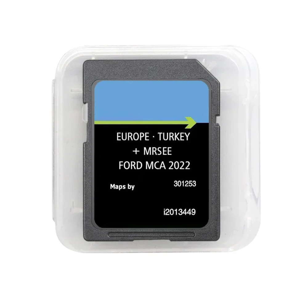 Focus 2 Navi-kaart GPS-navigatie SD-kaart MCA 2022 Kaartnavigatie voor Ford MCA Update Map