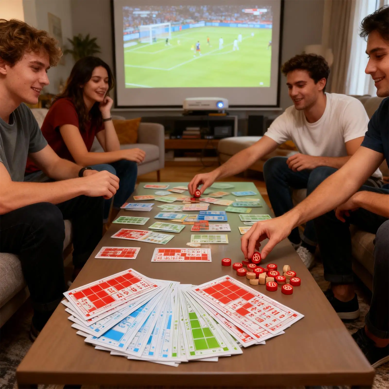 

Bingo Game For Adults Educational Interactive Vintage Large Print Card Match Chess Game For Kids Family Friends Group Play Night