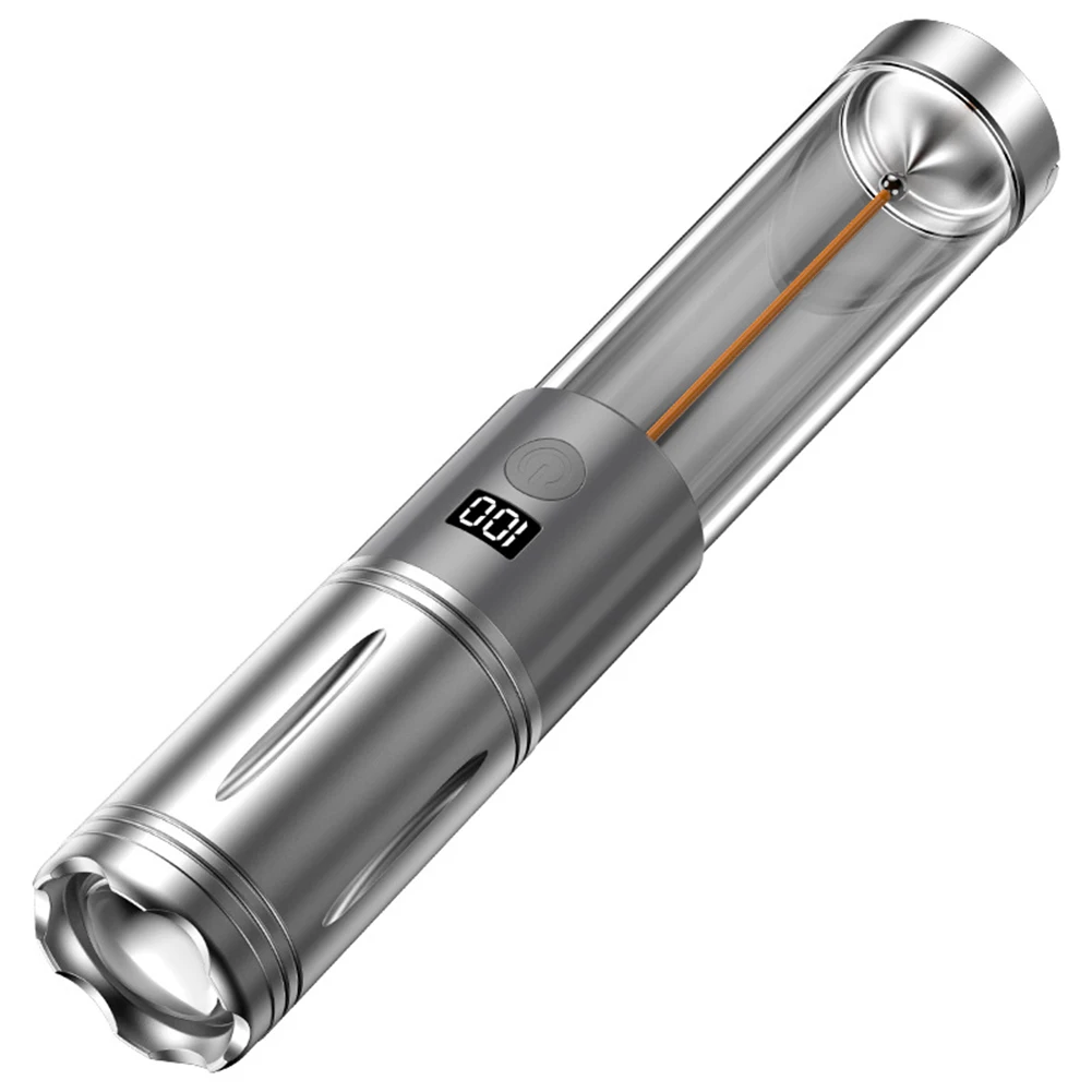 

Lightweight Portable Camping Flashlight Adjustable Brightness Long-Range Illumination LED Camping Light 3 Lighting Modes