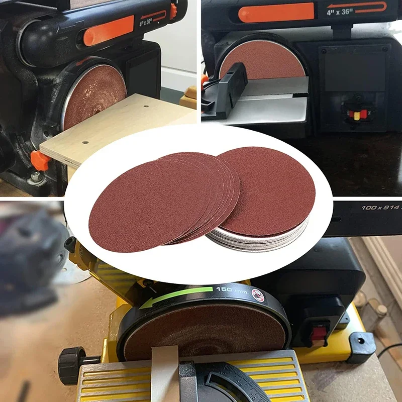 5 Zoll Schleifpapier-Set 125mm 60-80-100-120-150-240-400-600-2000 Körnung Metall Polieren Holzbearbeitung Schleifwerkzeuge Zubehör – Detail 5