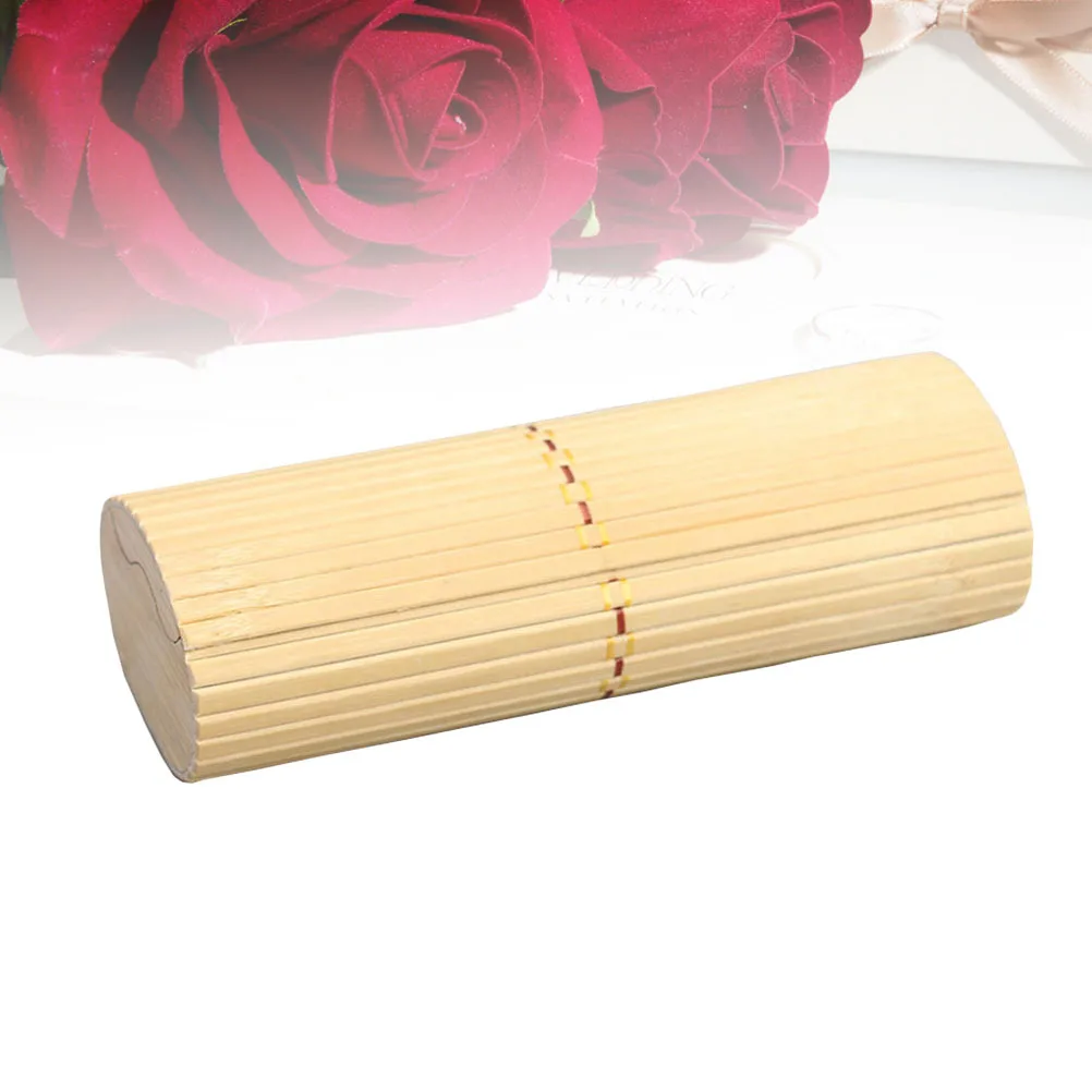 

Bamboo Eyewear Protector Stylish Hard Case for Glasses Sunglasses Portable Gift Idea for Glass Wearers