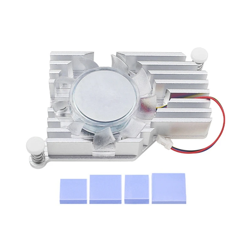 For Raspberry Pi Active Cooler With PWM Cooling Fan Aluminum Heatsink Radiator For Raspberry Pi 5 5B Accessories