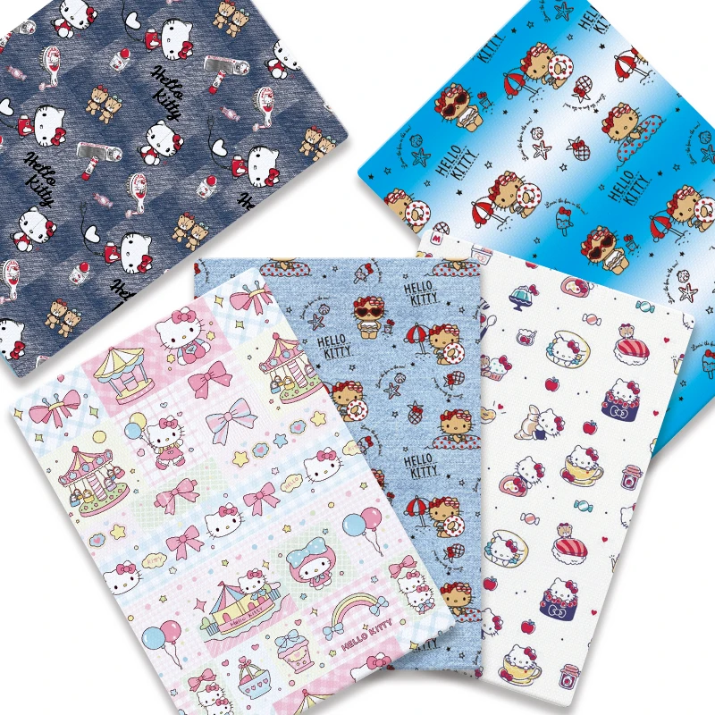 Cartoon comic style best-selling patchwork quilted baby dress, suitable for home wear, size 140 cm, cute printed patterns, sewin