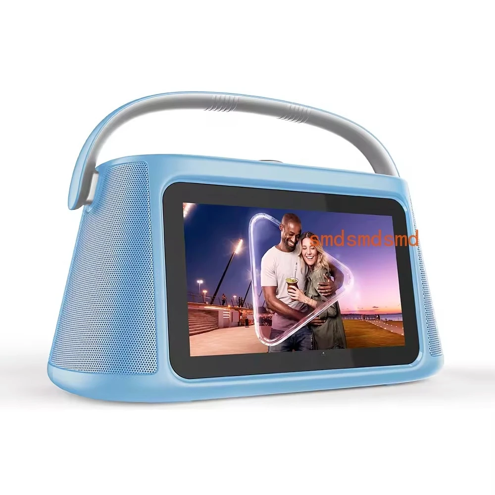 P10 Boombox Screen Speaker 2*40W Karaoke Machine Big Power With 10.1-Inch Smart Screen Android 13.0 Version