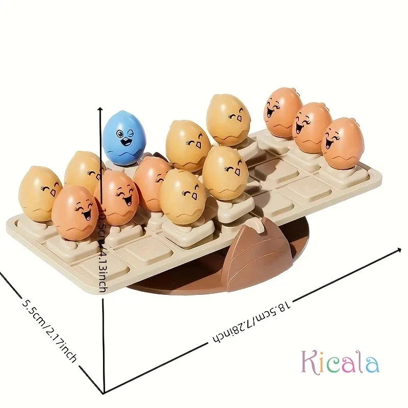 Leuke Kip Balans Bordspel Tellen Leuke Wiskundespellen Kinderen En Familie Entertainment Puzzelspel STEM Leren Speelgoed