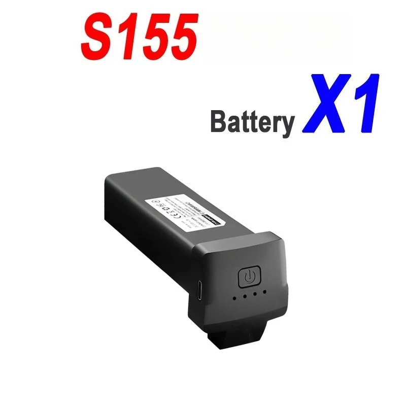 S155 ProMax Drone Battery 7.4V 3800mAh 40min Long Life for S155 Max Dron Spare Battery S155 Accessories Parts