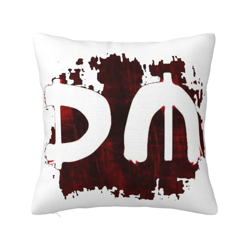 Custom Depeches  Mode Square Pillow Cover Home Decorative DM Cushion Cover Throw Pillow for Living Room Double-sided Printing
