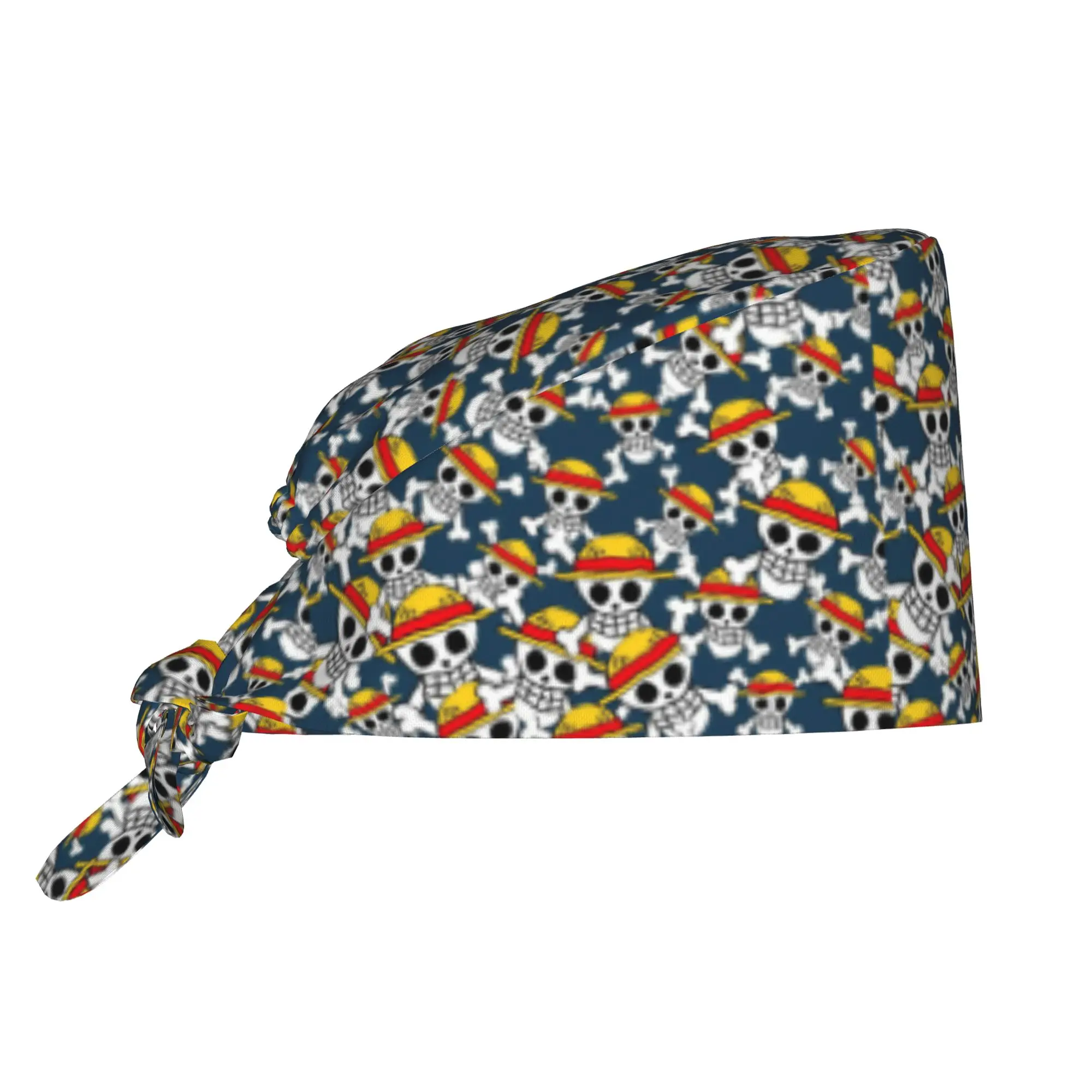 touca-cirurgica-personalizada-de-anime-one-piece-para-homens-e-mulheres-touca-para-sala-de-cirurgia-touca-de-operador-touca-para-trabalho-em-laboratorio