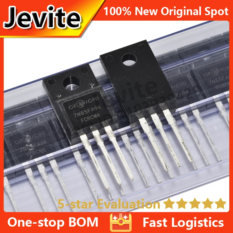 

Jevite 100% New Original electronics Controller 10-50 units/lote CR7N65FA9K TO-220 650V 7A Power MOSFET