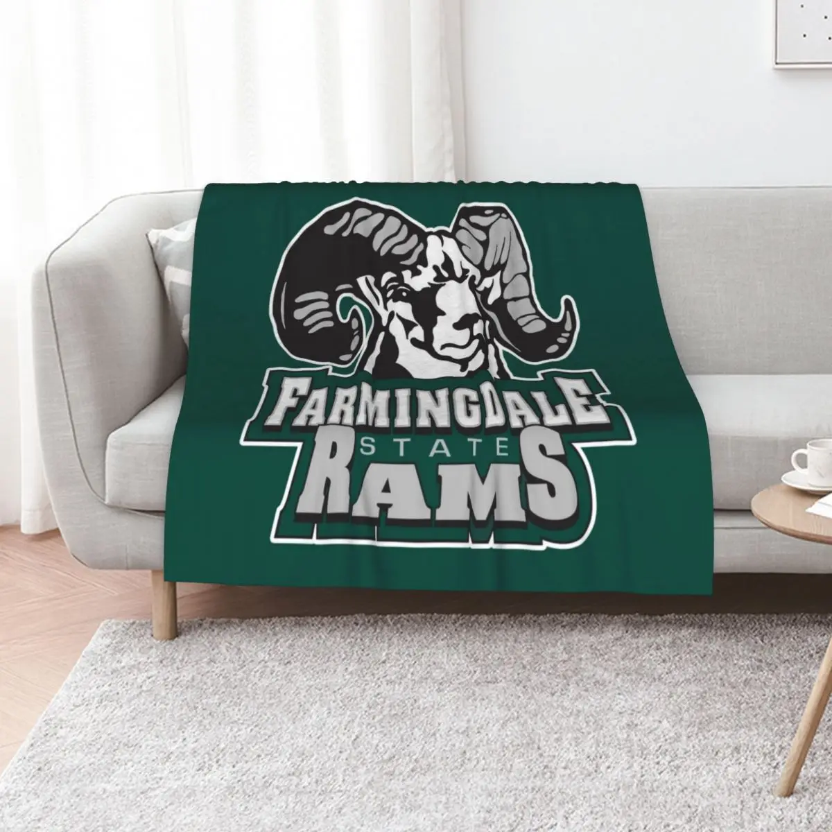 Farmingdale State College Throw Blanket valentine gift ideas Stuffeds Bed Retros Sofa Quilt Extra Large Throw Blankets