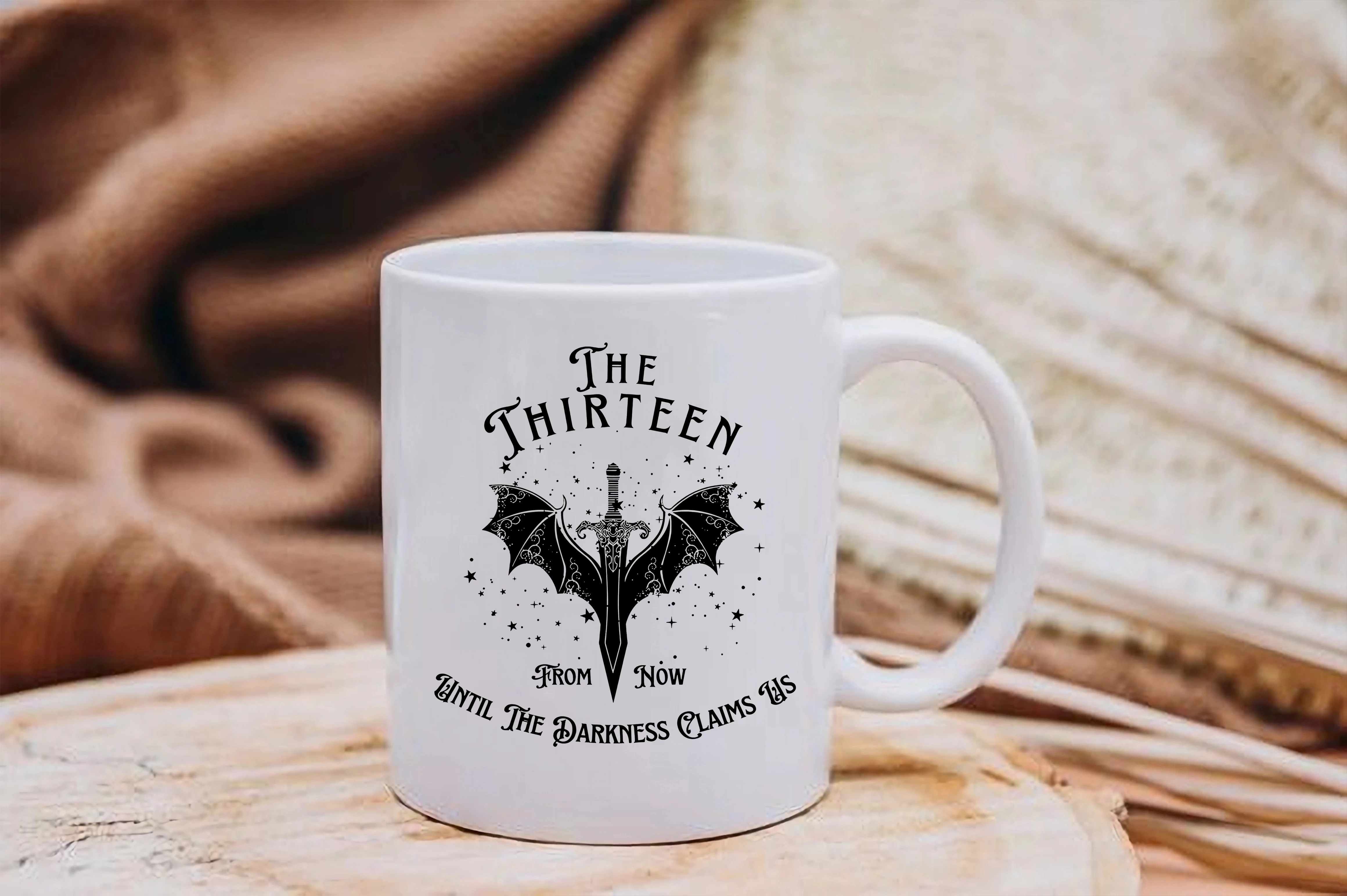 Throne Of Glass Mug The Thirteen Mug Manon Blackbeak Velaris Mug TOG Mug Sarah J Maas Merch Bookish Mugs ACOTAR sjm merch Mug